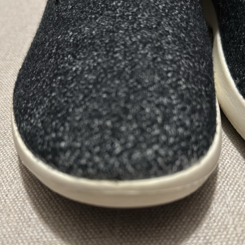 Wmns Allbirds Wool Runner Mizzle-Sz 9-Salt n Pepper Color-White Soles - Picture 8 of 15
